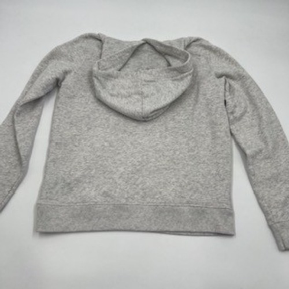 Hollister California Women Heather Grey Embroidered Logo Pullover Hoodie Small - Picture 10 of 10